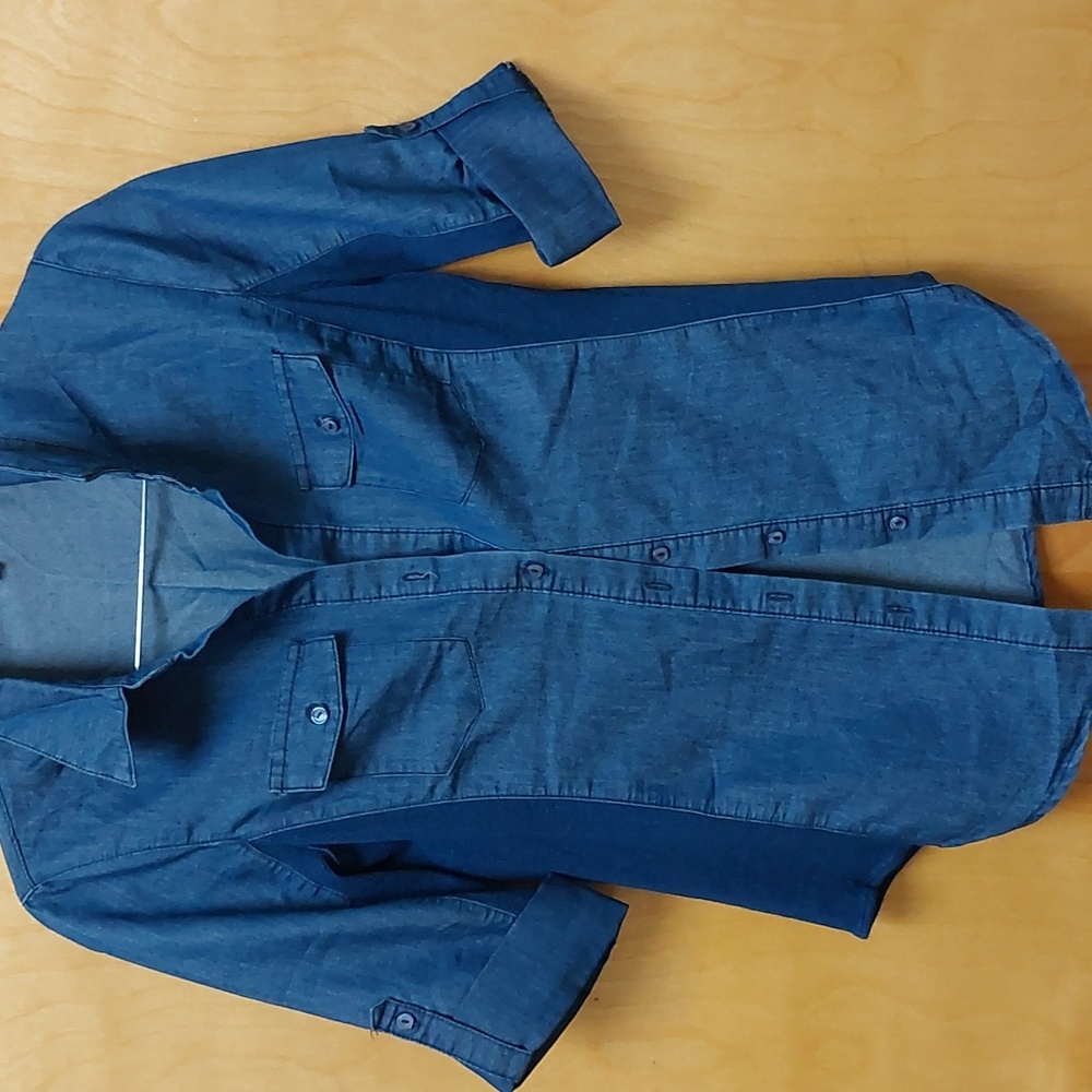 CISONO button down denim shirt size S